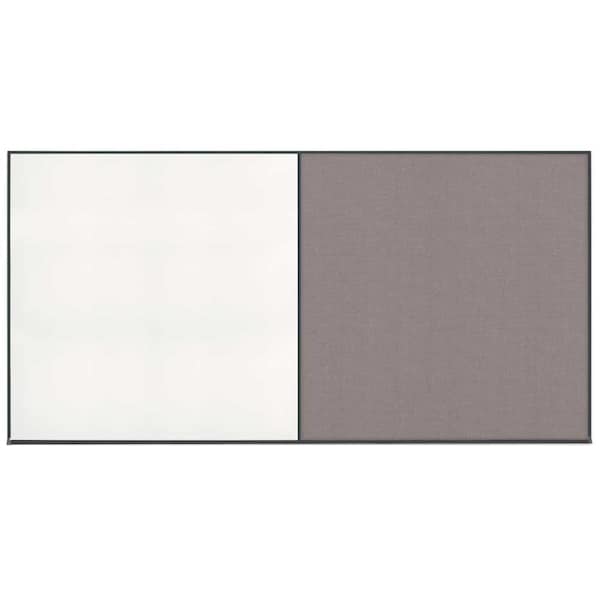 Enclosed Corkboard, 1 Door, 60"x36", 4" Fra